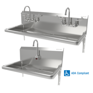 ADA Sinks and Wash Stations